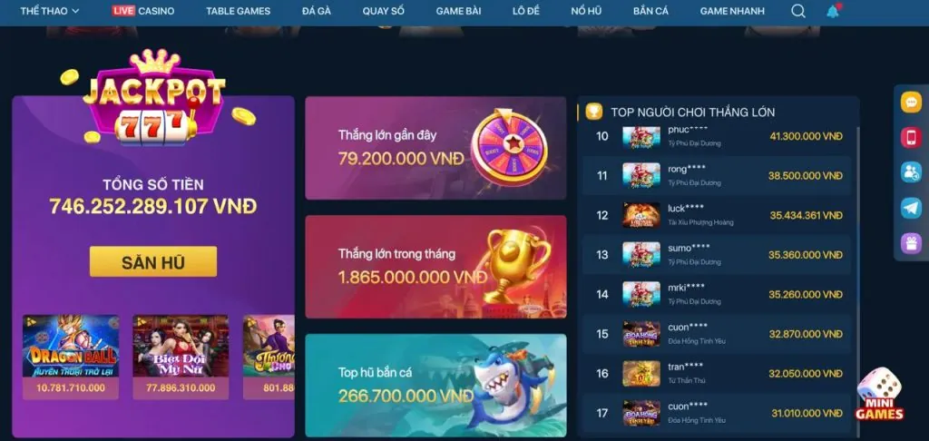 Tính năng ứng dụng 555win ap